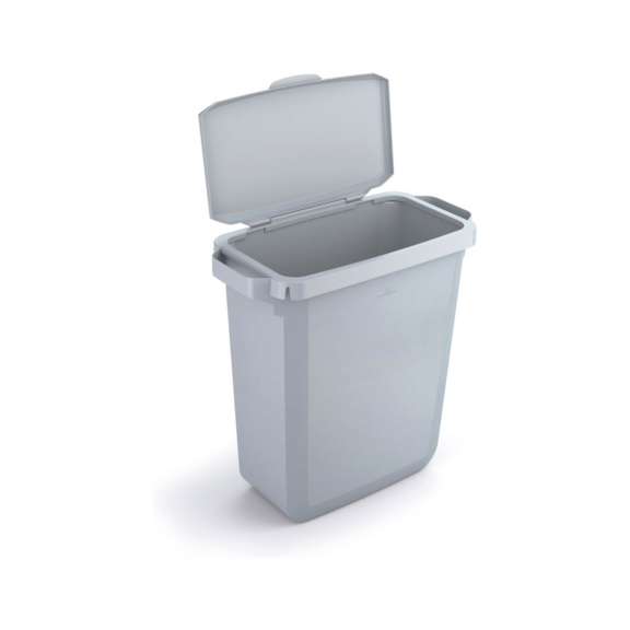 Abfallbeh&auml;lter 60L - Abfallbeh&auml;lter mit grauem Deckel; Fassungsverm&ouml;gen 60 Liter