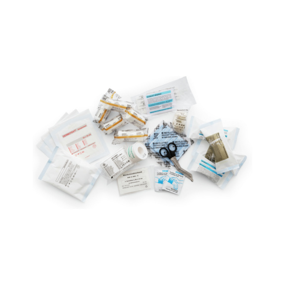 Verbandsets für Erste Hilfe Kästen - Verbandset M 36-teilig gemäß DIN 13164:2022; Passend für Erste-Hilfe Schrank M