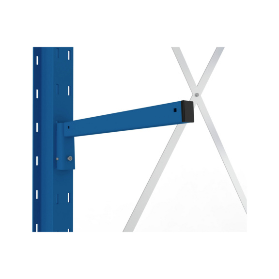 Zusätzliche Kragarme für Kragarmregale - Kragarm 40x30x600 mm für Kragarmregale RAL 5010 Enzianblau
