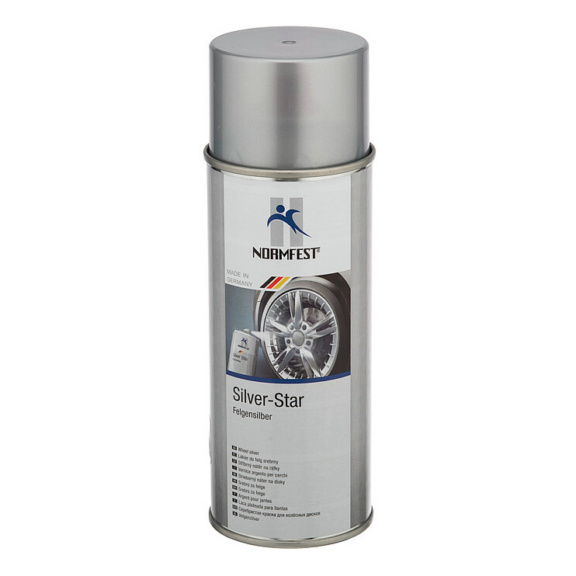 Pintura PROTECTora para llantas SILVER-STAR - Pintura PROTECTora en spray para llantas SILVER-STAR 400ml