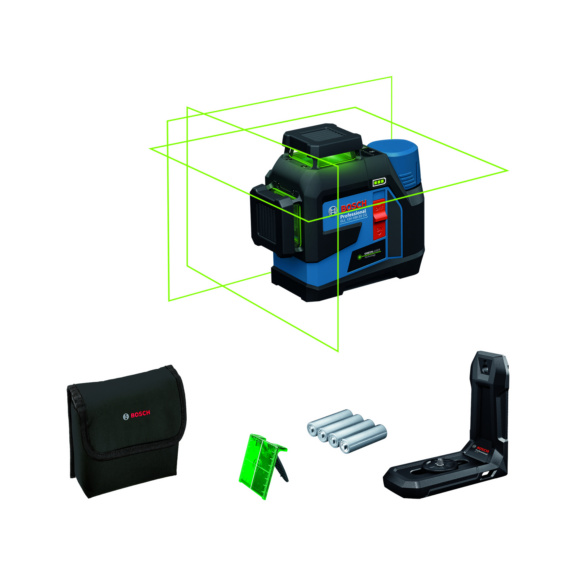 Line lasers - BOSCH  GLL 12V-100-33 CG+LB10 Orgnr.0601065400