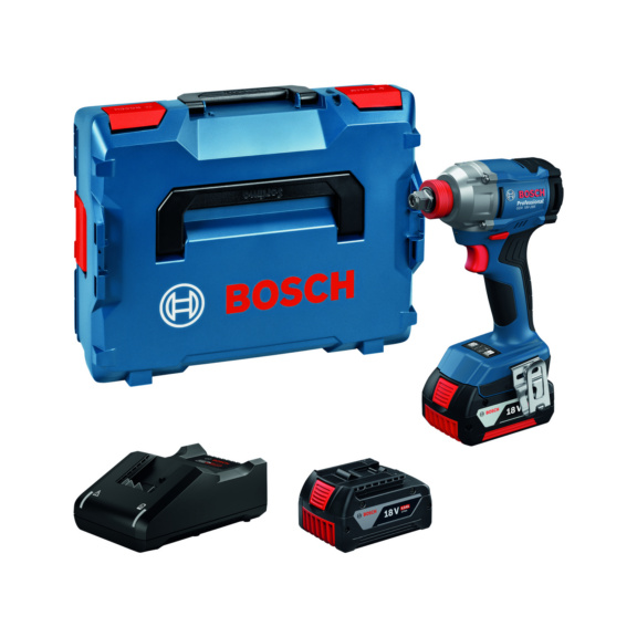Akku-Schlagschrauber 18V BOSCH GDX 285  - BOSCH Akku-Drehschlagschrauber GDX 18V-285 2x4,0Ah, L-BOXX Orgnr.06019N2102