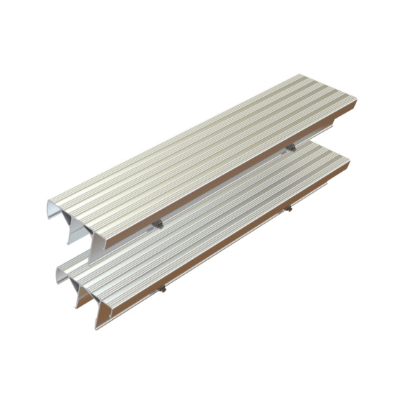 Nachrüst-Stufen - Nachrüst-Stufen Erweiterungs-Set C2 für Alu-Sprossenstehleitern