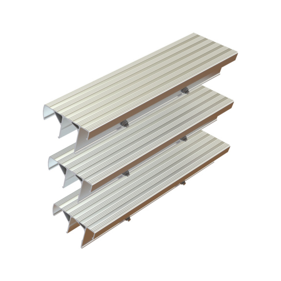 Nachr&uuml;st-Stufen - Nachr&uuml;st-Stufen Set A3 f&uuml;r Alu-Anlegeleitern mit Sprossen