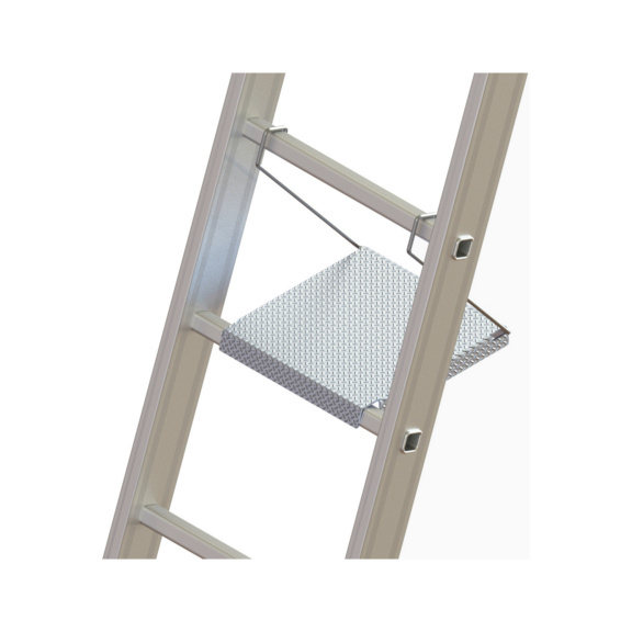 Alu-Einhängetritt für Sprossenleitern