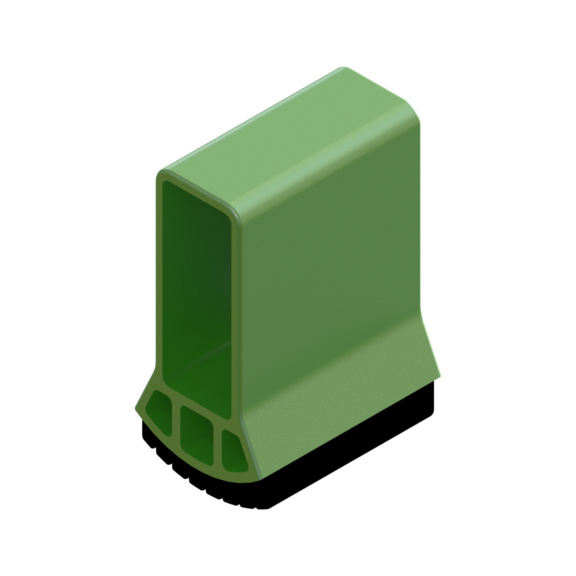 Ersatzf&uuml;&szlig;e - Ersatzschuh f&uuml;r Traverse (Holm 64x25 mm); 97x66x46mm (BxHxT)