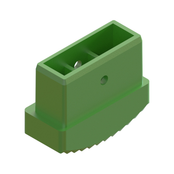 Ersatzf&uuml;&szlig;e - Ersatzfu&szlig; au&szlig;en f&uuml;r Teleskopleiter; 78x37x64 mm (BxHxT)