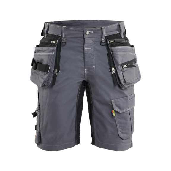 Shorts Handwerker Stretch Denim X1900 1992 1141 - Handwerker Shorts Stretch X1900 Mittelgrau/Schwarz 1992 1141 9699 C58