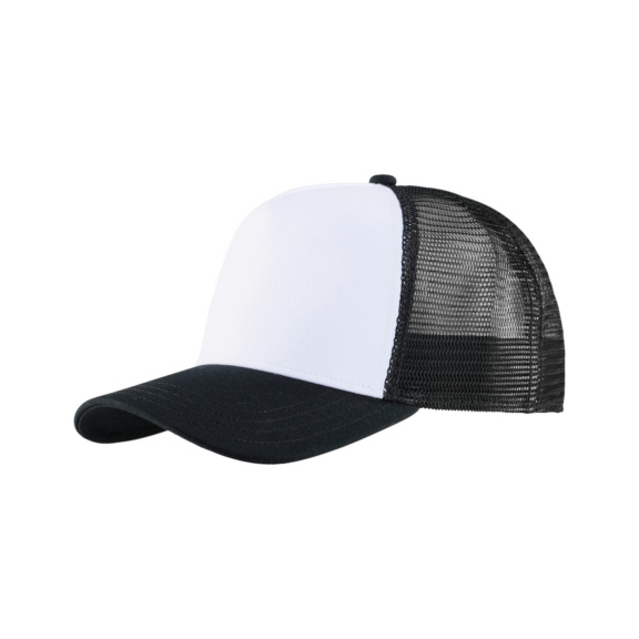 2079 1106 Trucker-Kappe - Trucker-Kappe Schwarz/Wei&szlig; 2079 1106 9910 Onesize