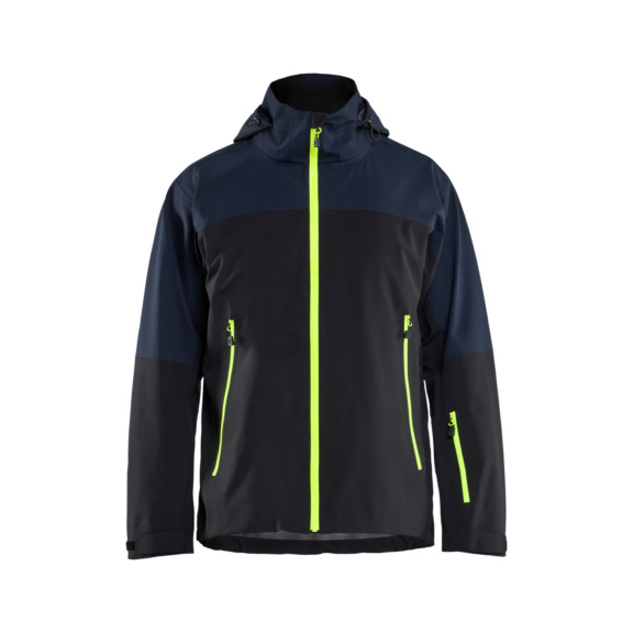 Shell Jacke STRIKER Stretch 4980 1916 - STRIKER Shell Jacke Stretch Dunkel Marineblau/High Vis Gelb 4980 1916 8633 XS