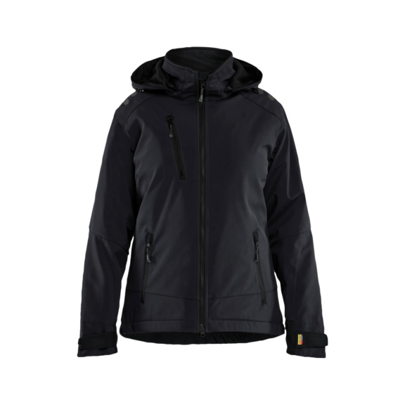 Damen Winterjacke Softshell 4751 2513 - Damen Winterjacke Softshell Schwarz/Schwarz 4751 2513 9999 XL