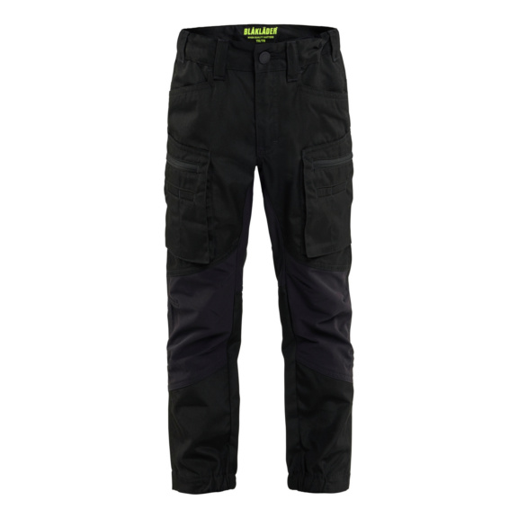 Bundhose Kinder Stretch 5220 1845 - Kinder Arbeitshose Stretch Schwarz 5220 1845 9900 146/152