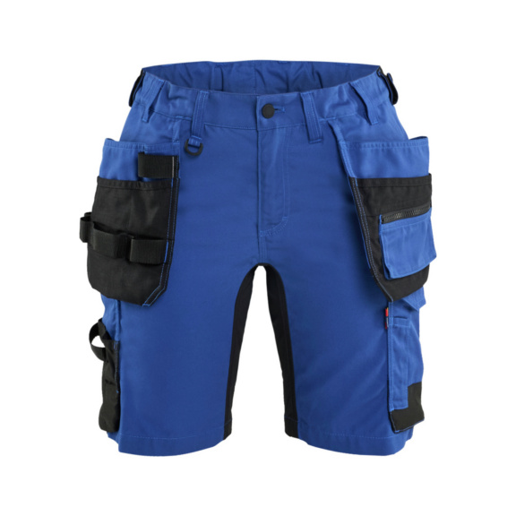 Damen Handwerkershorts Stretch 7133 1832 - Damen Handwerkershorts Stretch Kornblau/Schwarz 7133 1832 8599 C50
