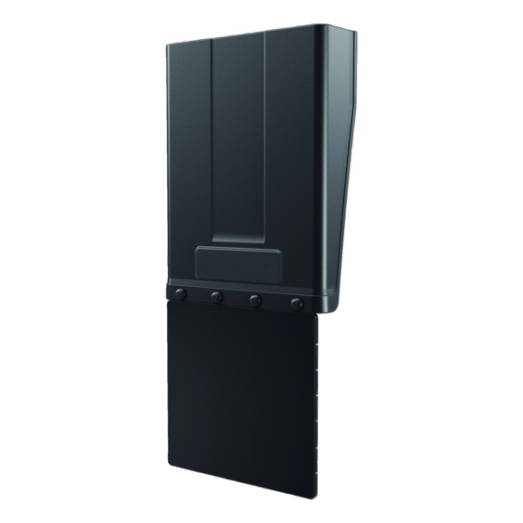  - VERTICAL MUDGUARD WITH BUILT-IN ANTISPRAY 460 X 950 MM WITH BUILT-IN FLAP