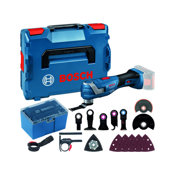 Akku-Multitool 18V BOSCH GOP 18V - BOSCH GOP 18V-34 Multicutter solo L-Boxx+Zubeh&ouml;r Orgnr.06018G2002