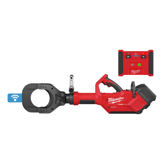 Akku Sicherheitskabelschneider M18HSFC125R Milwaukee - Milwaukee M18HSFC125R-802C Hydraulischer Akku-Sicherheits-Kabelschneider 125 mm