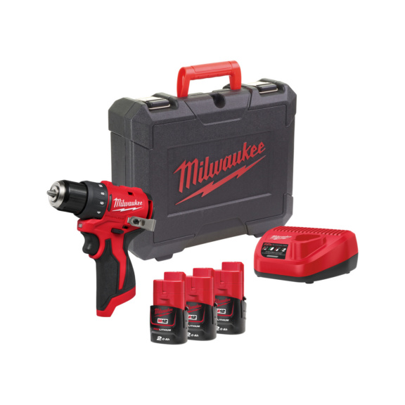 Akku-Bohrschrauber 12V Milwaukee - Milwaukee M12 BLDDRC-203C B&uuml;rstenloser Akku-Bohrschrauber