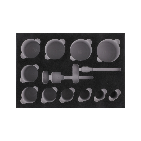 Alvéoles en mousse pour système VISO - VISO Multi Cut insert mousse de scie-cloche 4.4.2