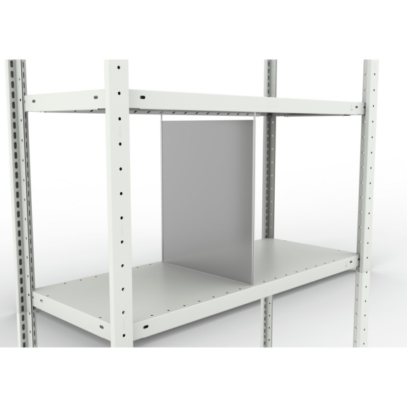 Fachteiler durchgehend, verzinkt - 10x Fachteiler durchgehend 500x400 mm (HxT) verzinkt