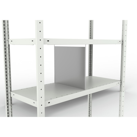 Fachteiler durchgehend, verzinkt - 10x Fachteiler durchgehend 400x400 mm (HxT) verzinkt