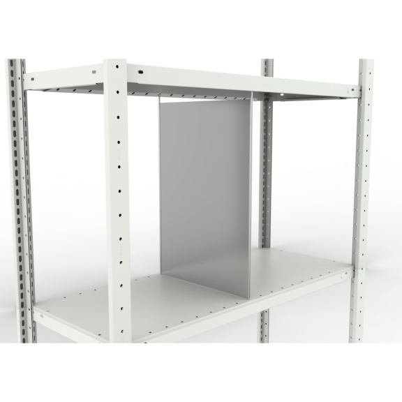 Fachteiler durchgehend, verzinkt - 10x Fachteiler durchgehend 600x400 mm (HxT) verzinkt