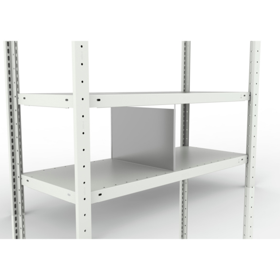 Fachteiler durchgehend, verzinkt - 10x Fachteiler durchgehend 300x400 mm (HxT) verzinkt
