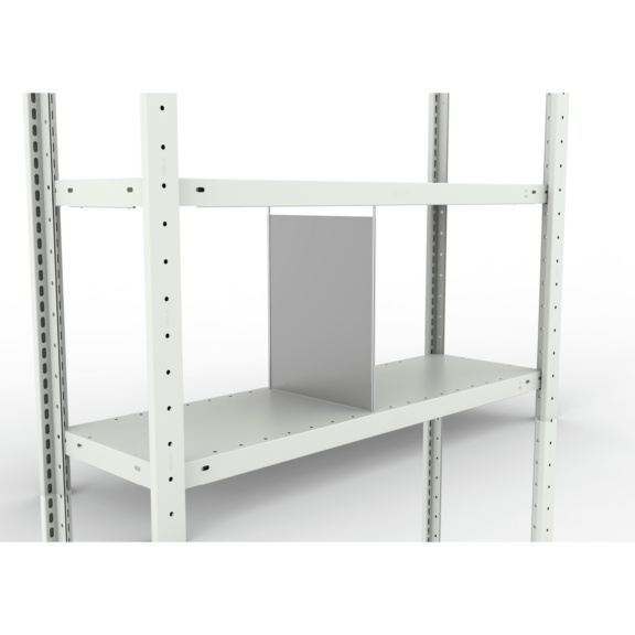 Fachteiler durchgehend, verzinkt - 10x Fachteiler durchgehend 400x300 mm (HxT) verzinkt
