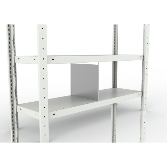 Fachteiler durchgehend, verzinkt - 10x Fachteiler durchgehend 300x300 mm (HxT) verzinkt