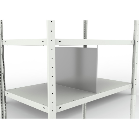 Fachteiler durchgehend, verzinkt - 10x Fachteiler durchgehend 400x600 mm (HxT) verzinkt
