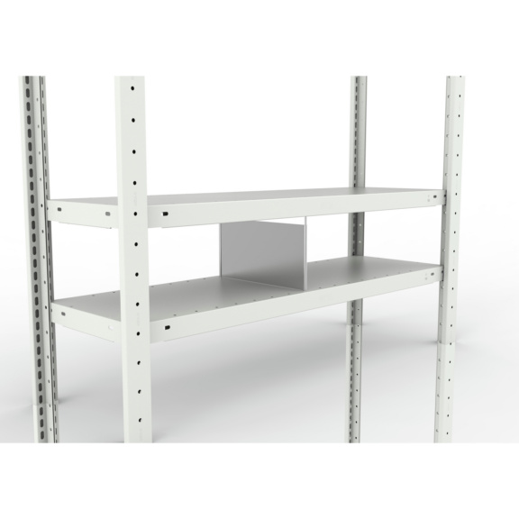 Fachteiler durchgehend, verzinkt - 10x Fachteiler durchgehend 200x300 mm (HxT) verzinkt