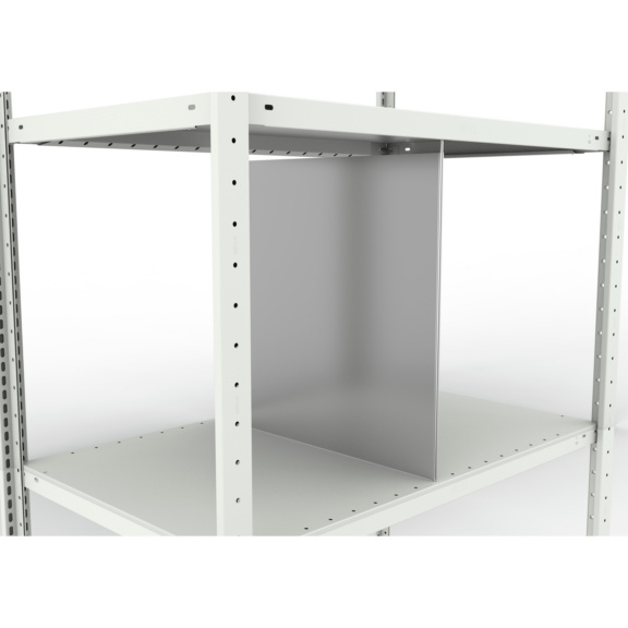 Fachteiler durchgehend, verzinkt - 10x Fachteiler durchgehend 600x600 mm (HxT) verzinkt