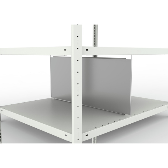 Fachteiler durchgehend, verzinkt - 10x Fachteiler durchgehend 400x800 mm (HxT) verzinkt