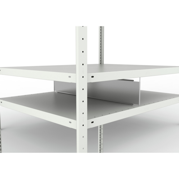 Fachteiler durchgehend, verzinkt - 10x Fachteiler durchgehend 200x800 mm (HxT) verzinkt