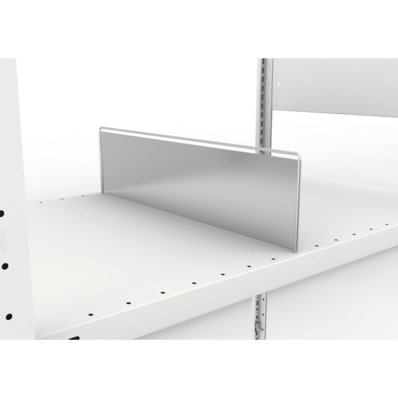 Fachteiler freistehend, verzinkt - 10x Fachteiler freistehend 150x600 mm (HxT) verzinkt