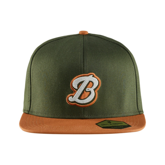 Kappe Flatbrim 9232 1149 - Flatbrim Kappe Rost/Waldgr&uuml;n 9232 1149 4042 Onesize
