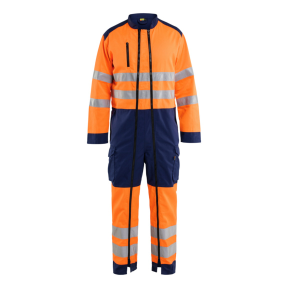 Overall High Vis 6020 1812<br/> - High Vis Overall High Vis Orange/Marineblau 6020 1812 5389 XXXL