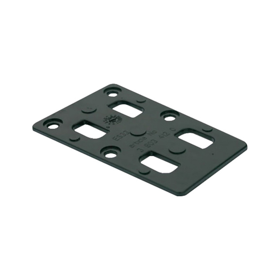  - EDSCHA FASTENING PLATE HINGES TO RIVET