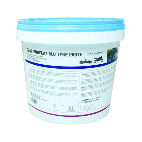 - SCAR RUNFLAT BLUE TYRE PASTE 5 KG