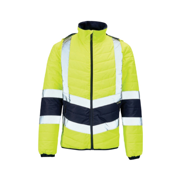 Hi vis puffer jacket