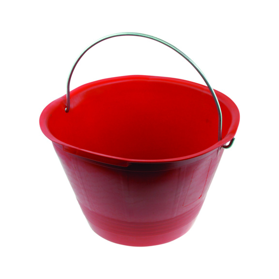 RED EXTRA TYPE BUCKET 14 L - CUBO ROJO TIPO EXTRA