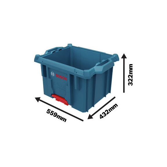 Transportbox L-Boxx Contractor Bosch - Bosch L-BOXX Contractor Crate Orgnr.1600A037E2