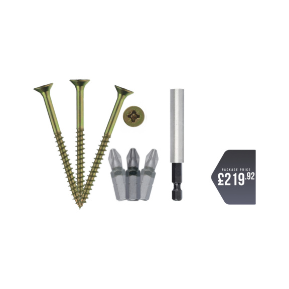 Reca chipboard screw bulk pack 5 x 100mm - Reca chipboard screw bulk pack 5 x 100mm