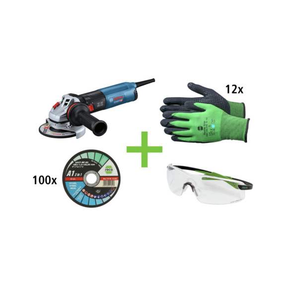 Power Set Trennscheibe A1+Winkelschleifer Bosch - Power Set Trennscheibe A1+ Bosch Winkelschleifer GWS 14-125 S 