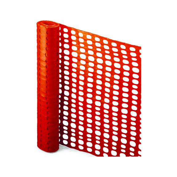 MALLA PARA BARRERAS DE OBRAS - ROLLO DE MALLA PARA BARRERAS DE OBRAS 1,2X50 M