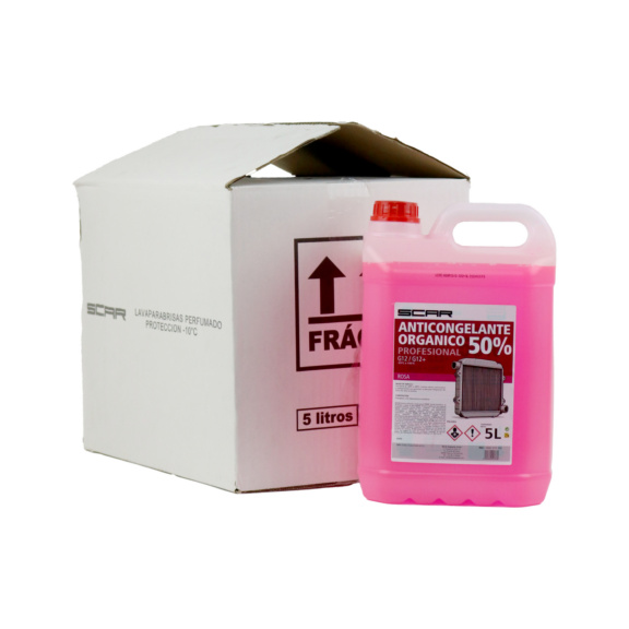 Anticongelante orgánico 50% rosa
