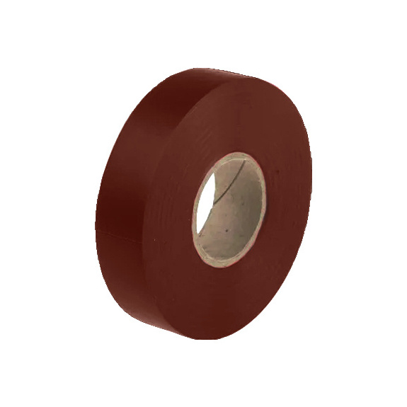 Electrical PVC tape, 0.19mm - Electrical pvc tape brown 19mm x 20m
