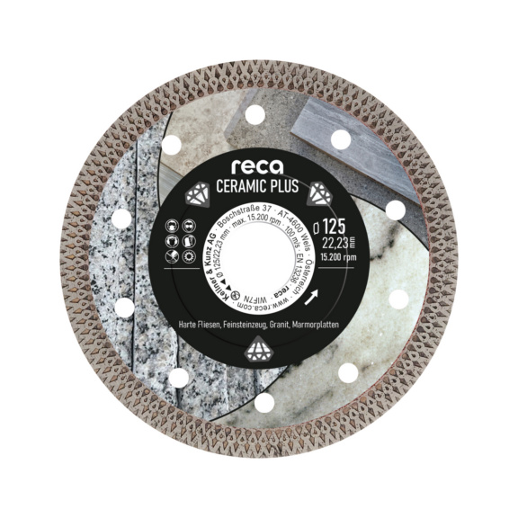 Disque diamant diaflex Ceramic Plus