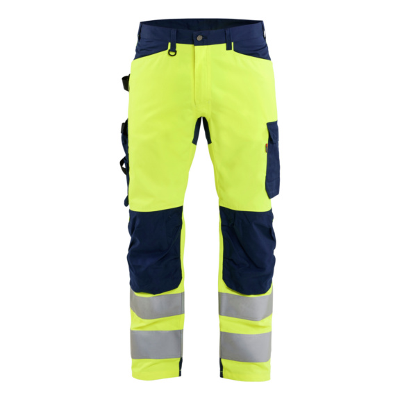 Arbeitshose High Vis  1703 1905 - High Vis Arbeitshose High Vis Gelb/Marineblau 1703 1905 3389 C110