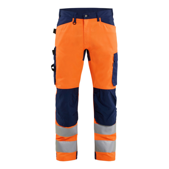 Arbeitshose High Vis  1703 1905 - High Vis Arbeitshose High Vis Orange/Marineblau 1703 1905 5389 C62