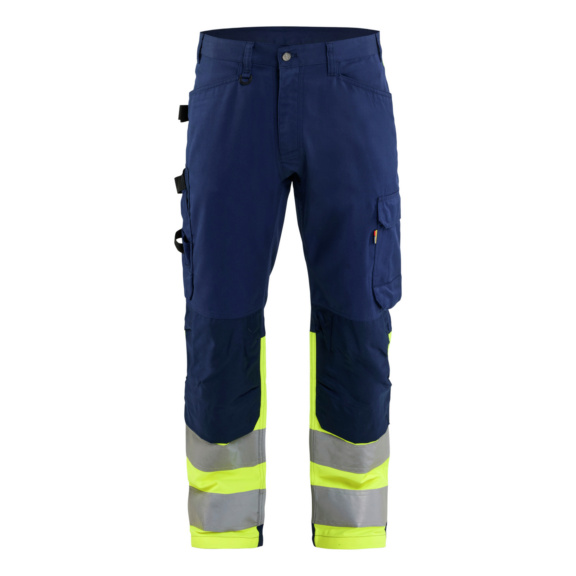 Arbeitshose High Vis  1708 1811 - High Vis Arbeitshose Marineblau/ High Vis Gelb 1708 1811 8933 D31